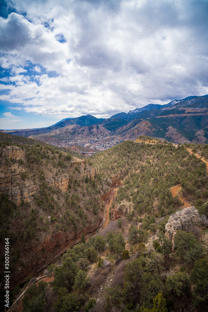 Rocky Mountains in Manitou Springs
