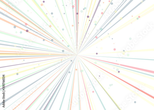 Colorful Lines Random Distribution Computational Generative Art background illustration