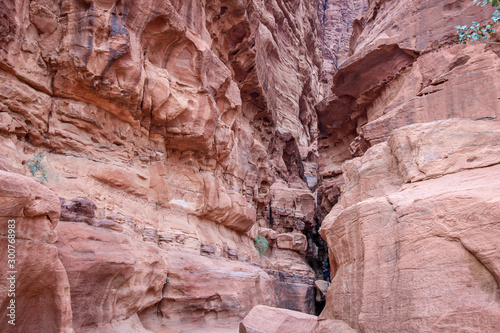 Khazali Canyon in the Wadi Rum desert, Jordan