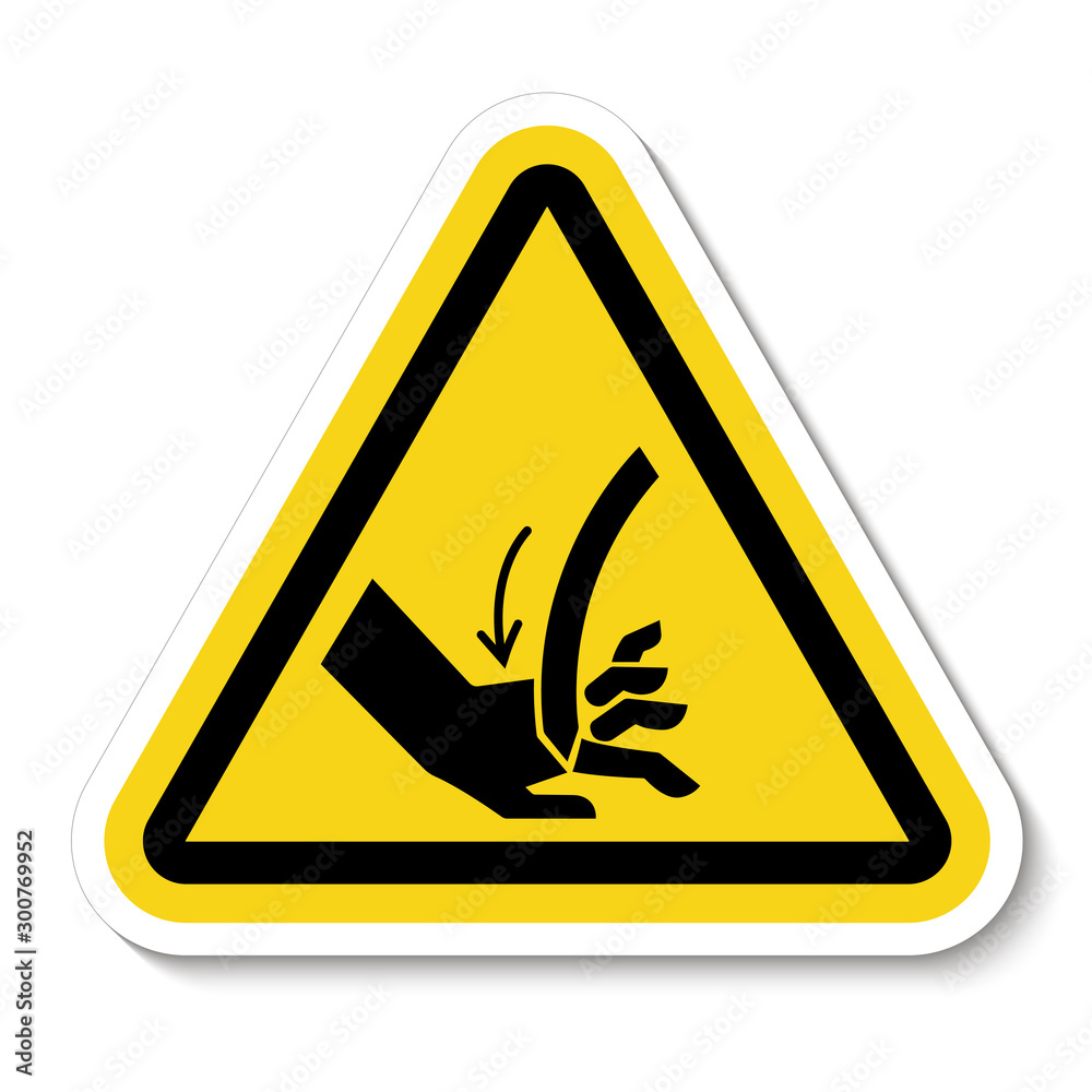 Cutting of Hand Curved Blade Symbol Sign Isolate On White Background,Vector Illustration Cutting of Hand Curved Blade Symbol Sign Isolate On White Background,Vector Illustration