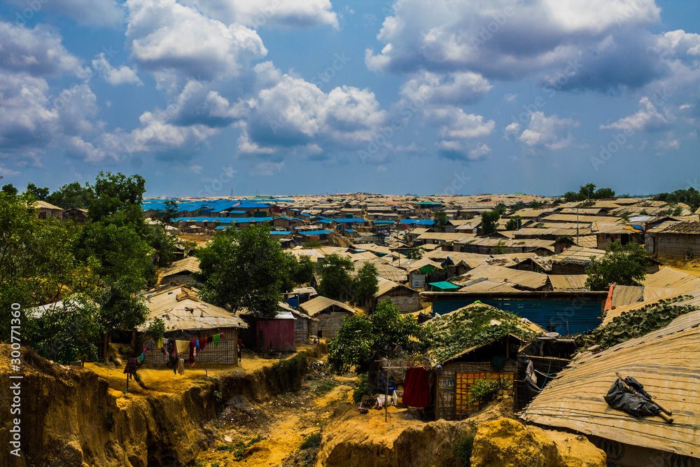 campo refugiados rohingya tras el monzon