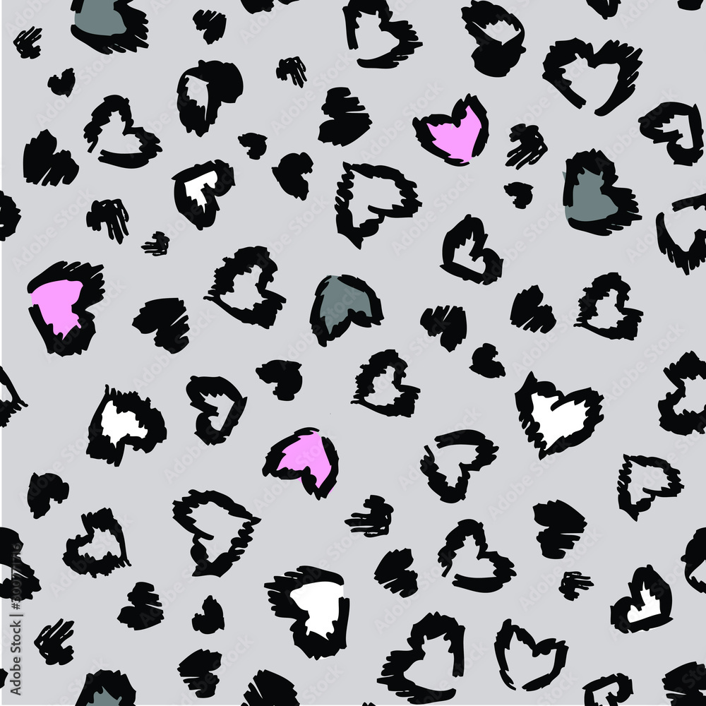 Animal print, leopard texture background