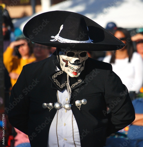Day of the dead dancer
