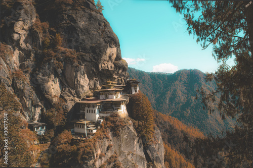 Taktsang Monastery, Paro, Bhutan photo