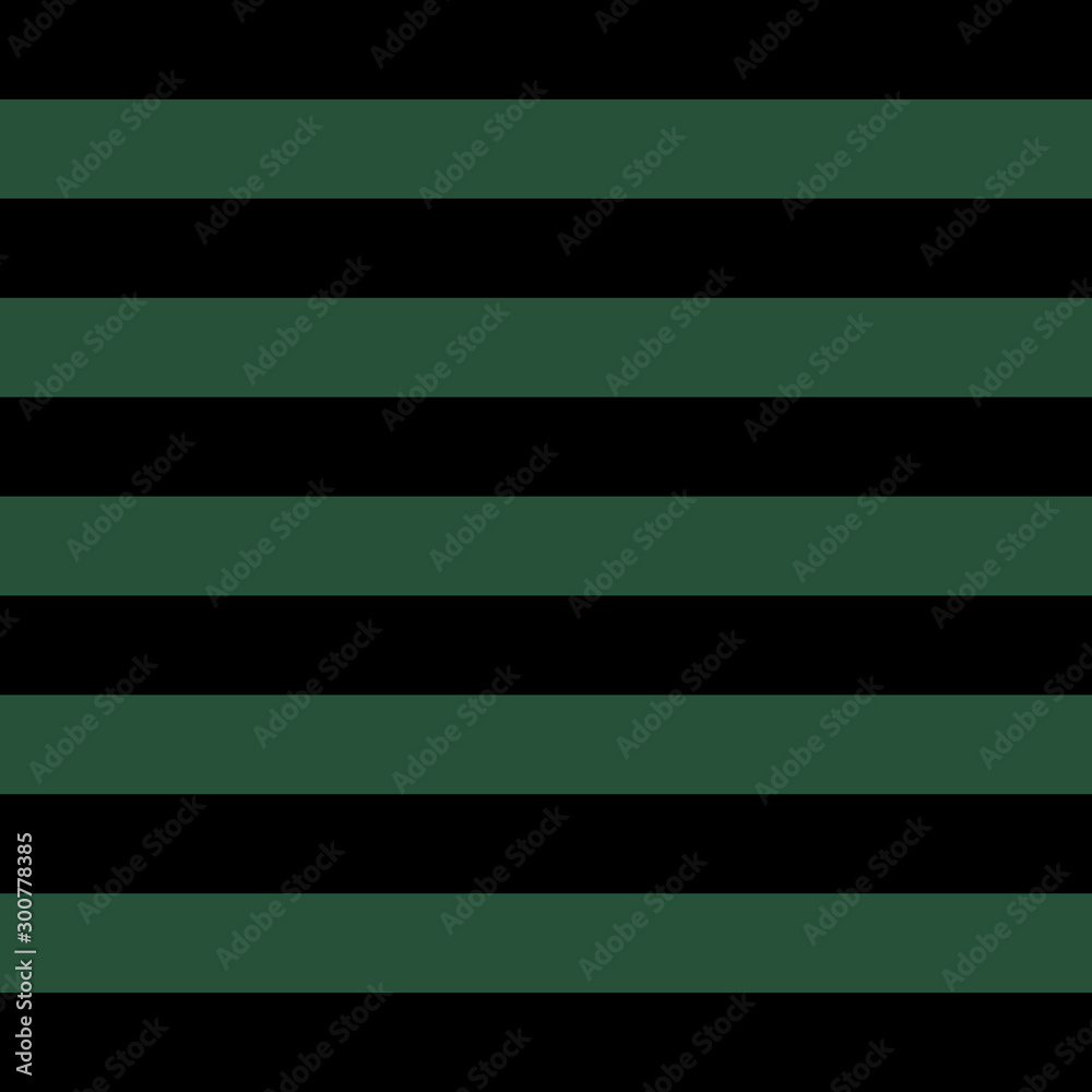 Obraz premium Pattern green and black horizontal strips