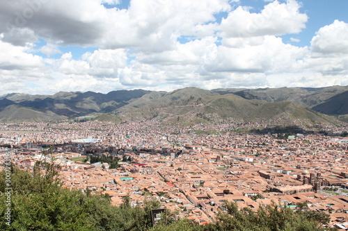 aerial skyline of cusco © Marc