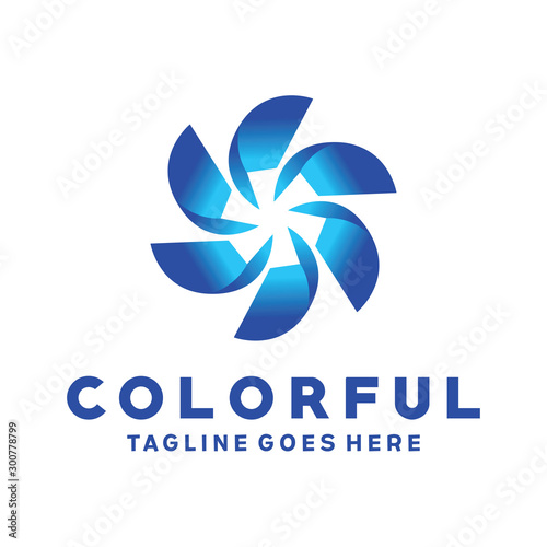 Free Download Colorful Circle Logo Design Inspiration For Business And Company - GFXLoad