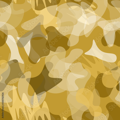 Camouflage Seamless Pattern. Military Camouflage