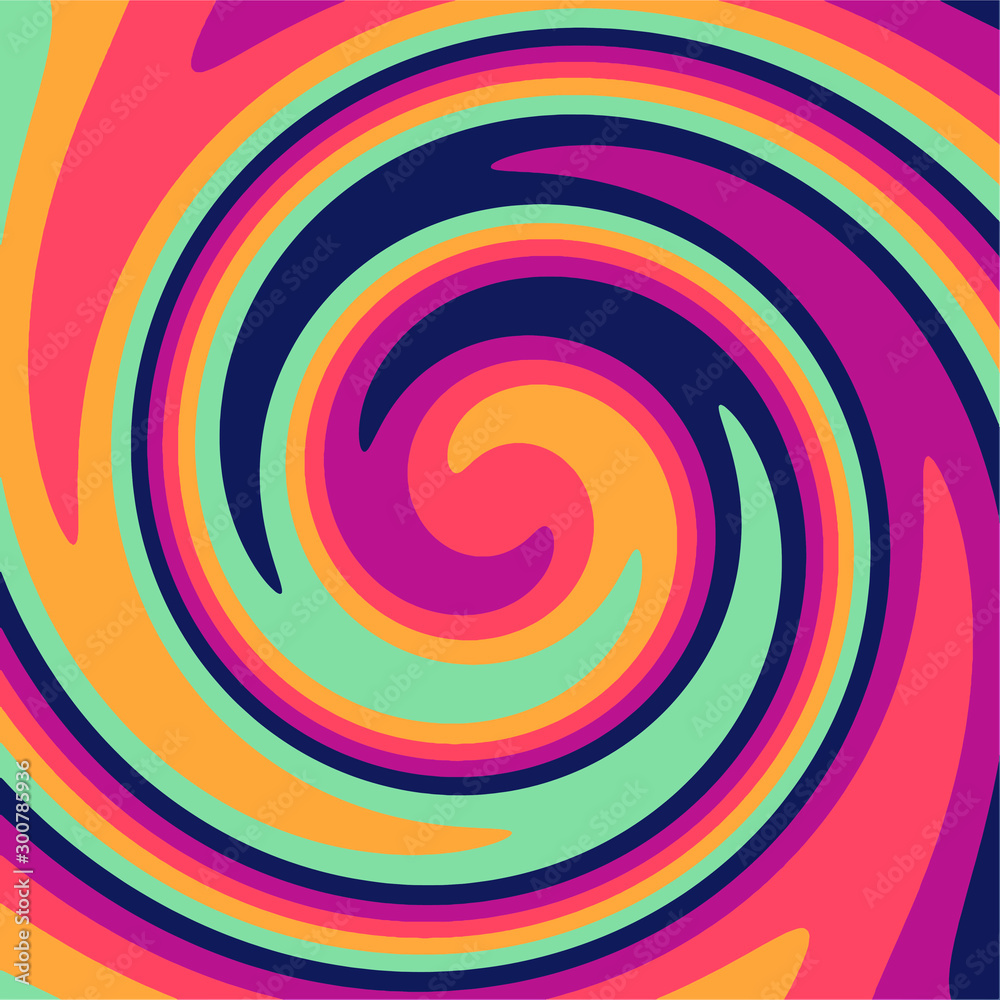Twirl Twist paint 70s Retro colors abstract fluid backgrounds Swirl ...