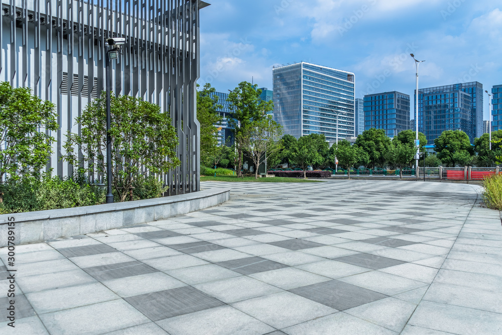 modern building outdoors with green lawn. modern building outdoors with green lawn.