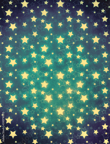 seamless background with stars