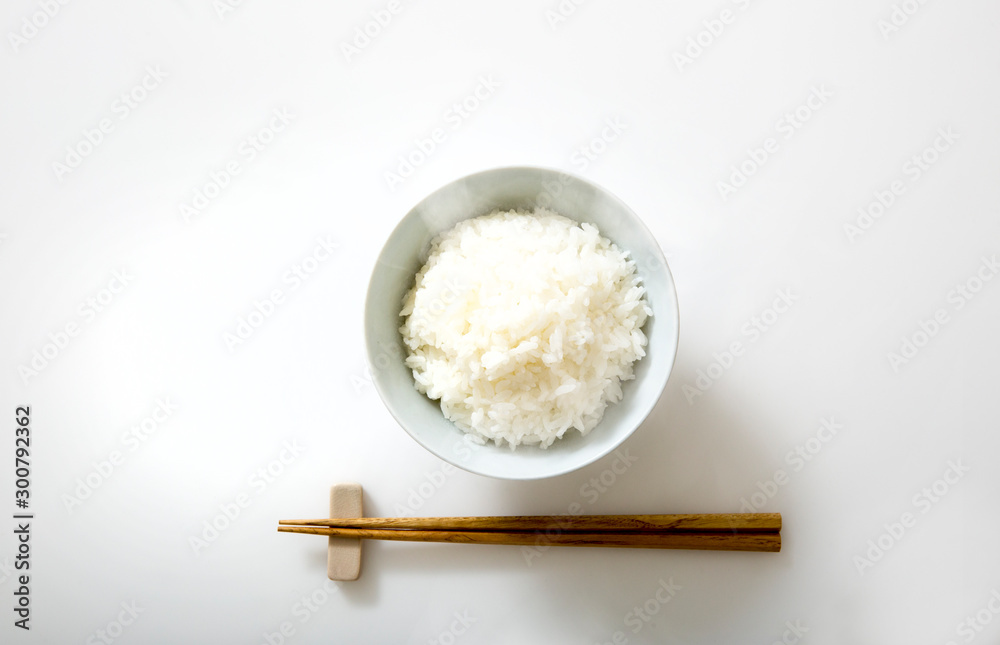 新米の炊き立て御飯 新米の炊き立て御飯