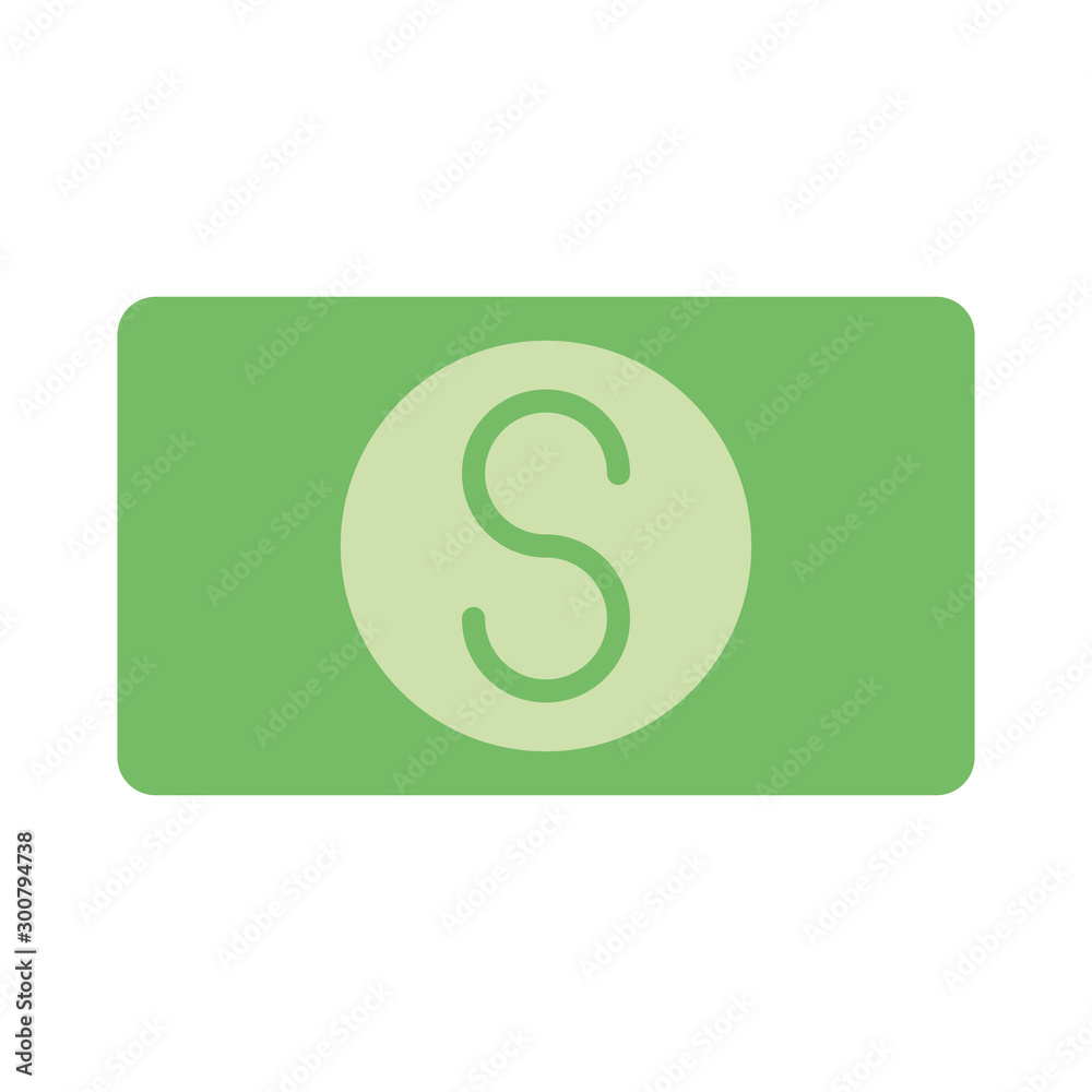 bill money dollar isolated icon bill money dollar isolated icon
