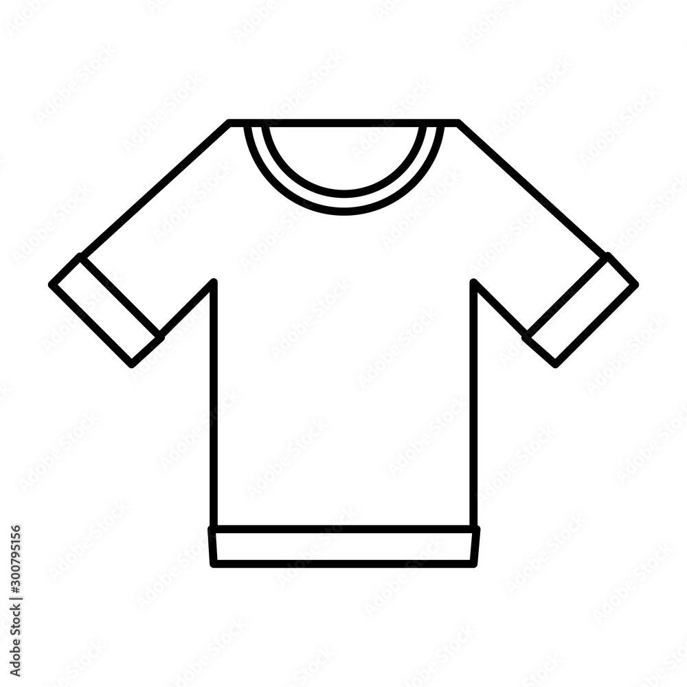 male shirt clothes isolated icon male shirt clothes isolated icon