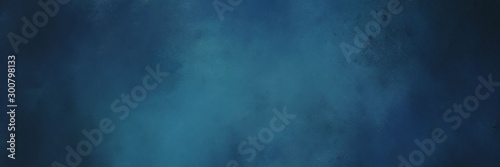abstract painting background texture with dark slate gray, teal blue and very dark blue colors and space for text or image. can be used as header or banner