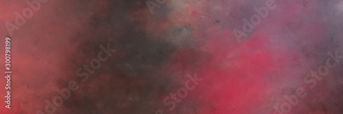 abstract painting background texture with pastel brown, old mauve and very dark violet colors and space for text or image. can be used as header or banner