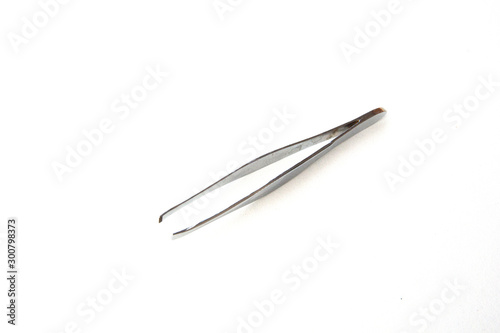 Tweezer isolated on white background