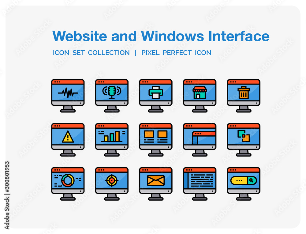 Website and Windows Interface Icons Set. UI Pixel Perfect Well-crafted Vector Thin Line Icons. The illustrations are a vector. Website and Windows Interface Icons Set. UI Pixel Perfect Well-crafted Vector Thin Line Icons. The illustrations are a vector.