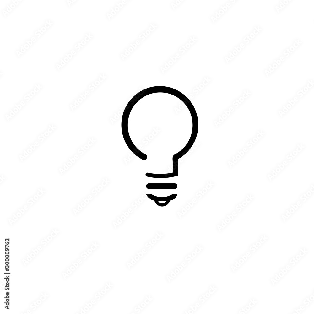 Black creative idea with a bulb concept with a white background. Symbol design template ideas, Suitable for banners, Book Illustrations, and Web Landing Page Concepts Black creative idea with a bulb concept with a white background. Symbol design template ideas, Suitable for banners, Book Illustrations, and Web Landing Page Concepts