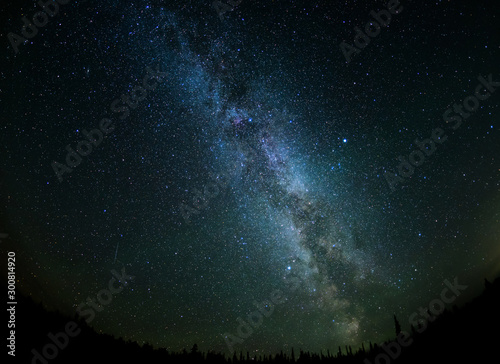 天の川　Milky Way taken at Canada 