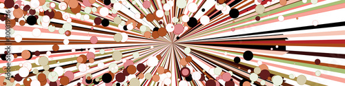Colorful Lines Random Distribution Computational Generative Art background illustration