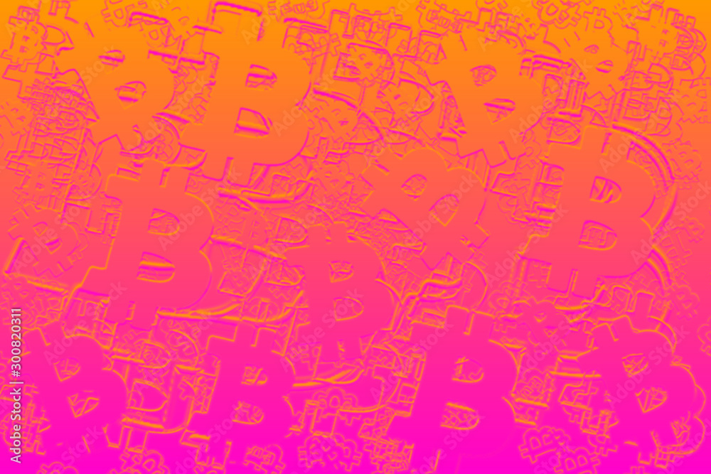 An abstract Bitcoin symbol background image An abstract Bitcoin symbol background image