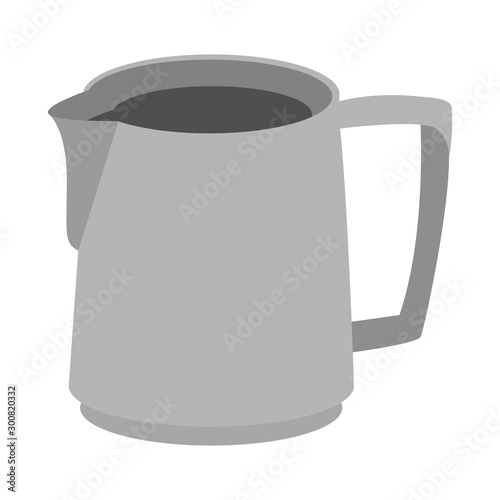 Vector design of coffee and mug sign. Web element of coffee and hot stock vector illustration.