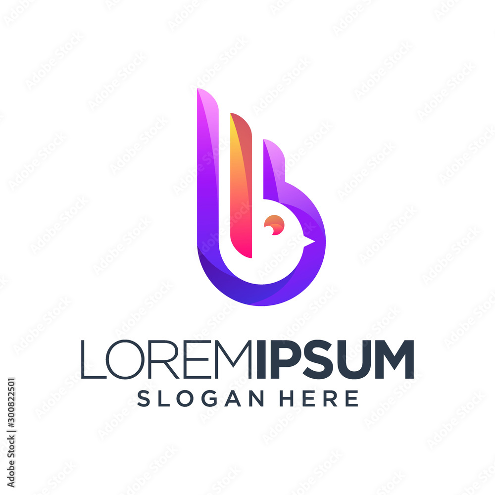 b letter logo alphabet typography b letter logo alphabet typography