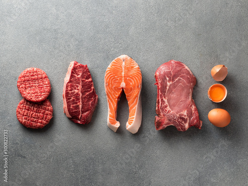 Fotografía Carnivore or keto diet concept