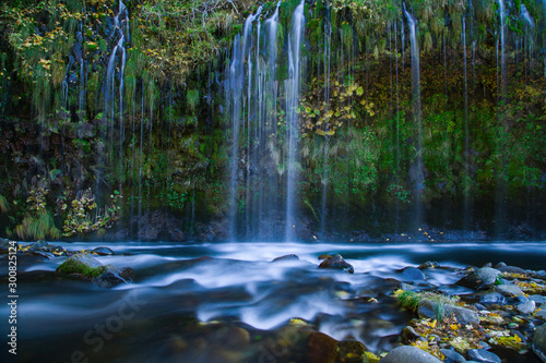 Mossbrea Waterfalls California