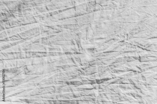White fabric crepe texture