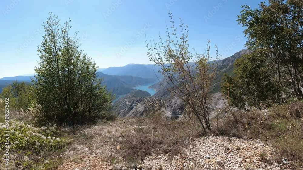 beautiful kozjak lake in northern macedonia beautiful kozjak lake in northern macedonia