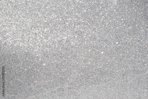 silver glitter abstract background 