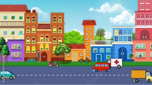 City life, life on the move