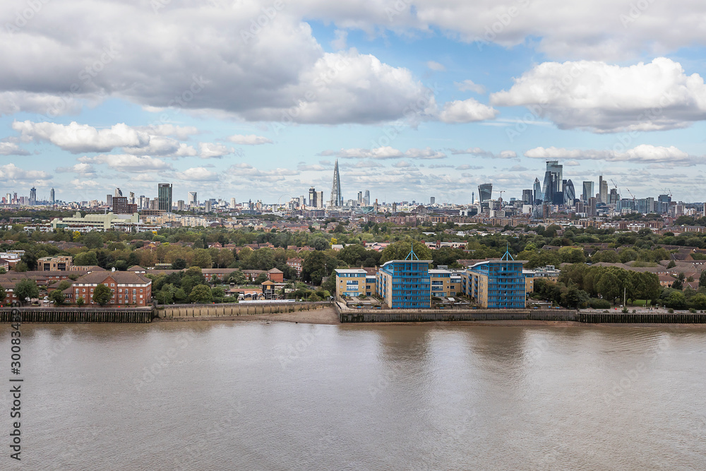 view of the city of london