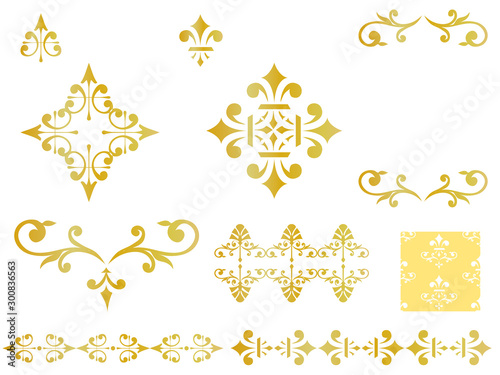 ビンテージ・アンティーク風装飾セット