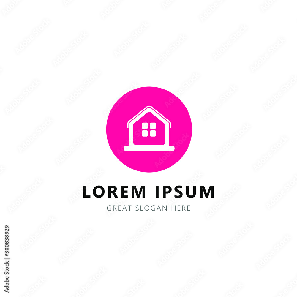 house logo concept modern. vector illustration house logo concept modern. vector illustration