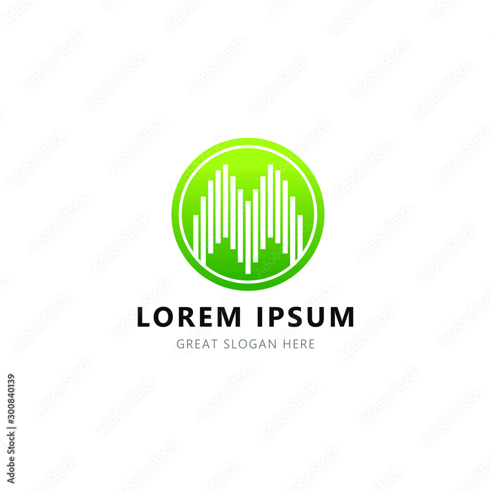 equalizer logo design template, modern, minimalist, simple equalizer logo design template, modern, minimalist, simple