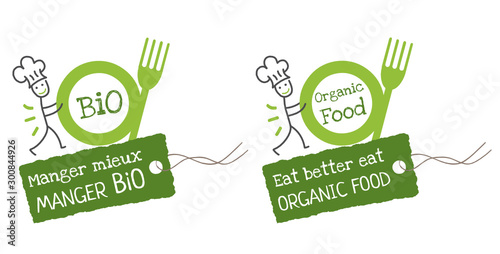 Bio, Organic, logo