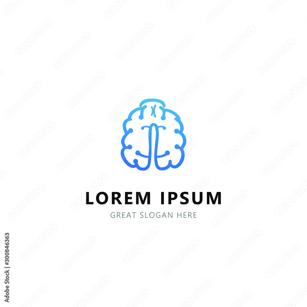Specialist Brain Logo Template. vector illustration Specialist Brain Logo Template. vector illustration
