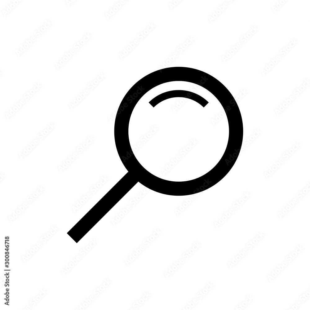 custom made wallpaper toronto digitalMagnify Zoom and Search Symbol Icon Vector Design Illustration EPS 10