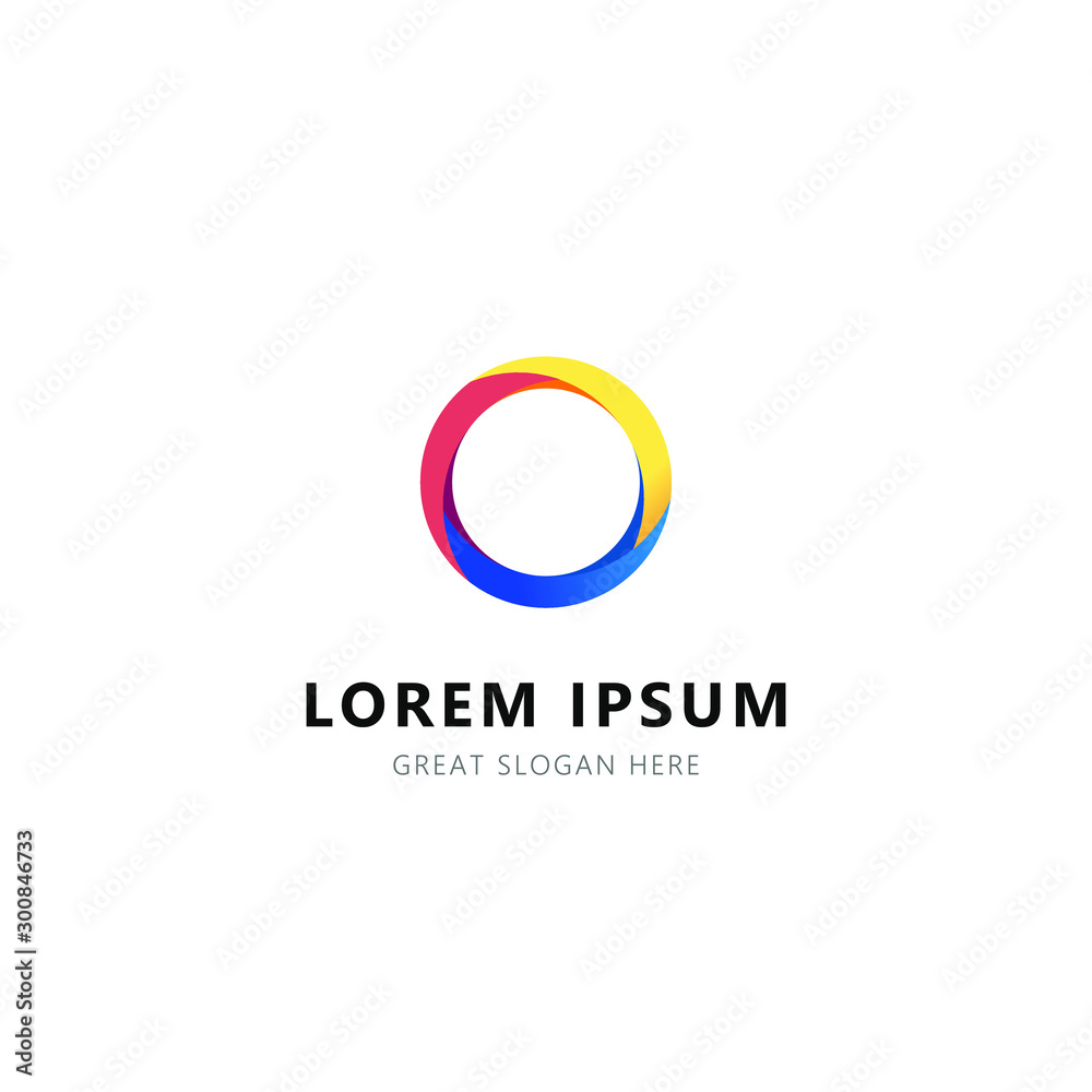 letter O logo design. vector illustration letter O logo design. vector illustration