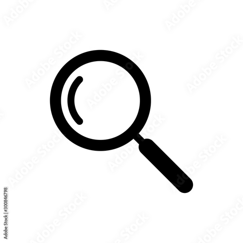 Magnify Zoom and Search Symbol Icon Vector Design Illustration EPS 10
