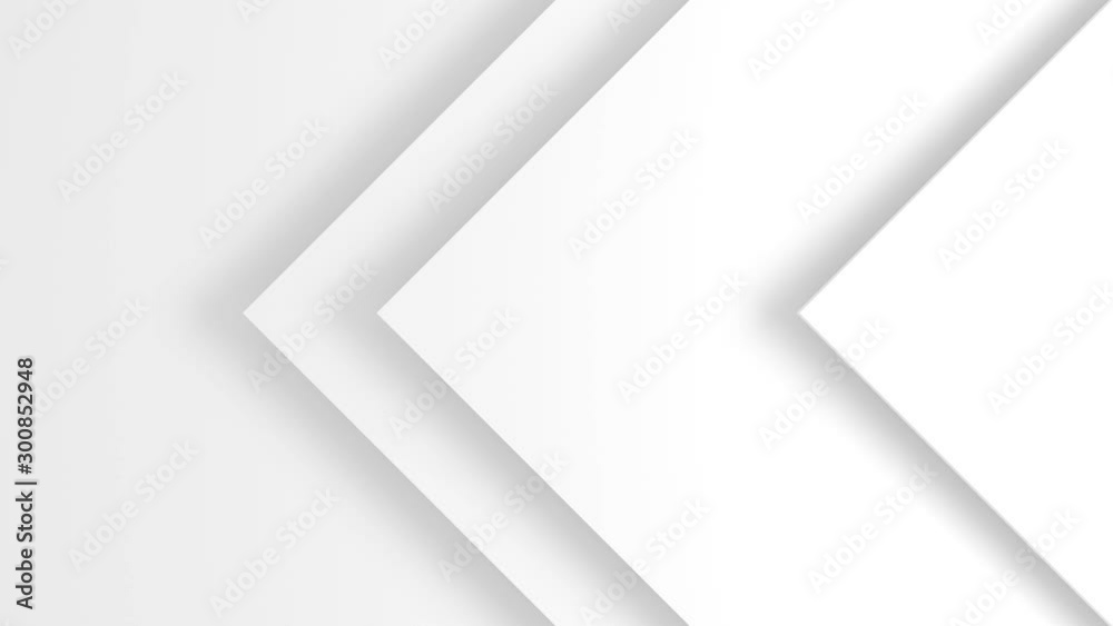 White Background Animation. Digital Motion Graphic. Abstract Presentation  Template. 3d Rendering