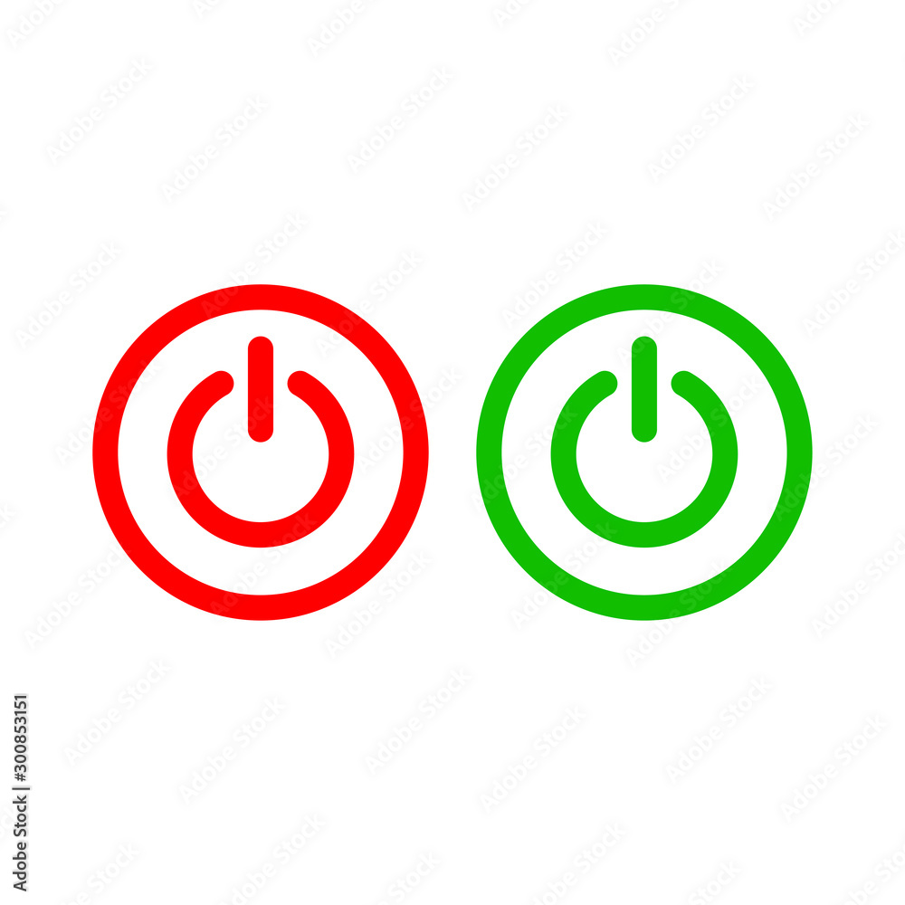 On Off Power Button Symbol Icon Vector Design Illustration EPS 10 On Off Power Button Symbol Icon Vector Design Illustration EPS 10