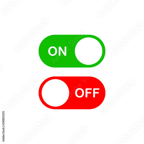 On Off Power Button Symbol Icon Vector Design Illustration EPS 10