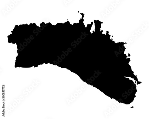 Karte von Menorca photo