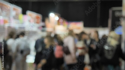 Wallpaper Mural Black Friday Abstract blurred supermarket with with household goods, and electronics, televisions and telephones. Camera movement. Torontodigital.ca