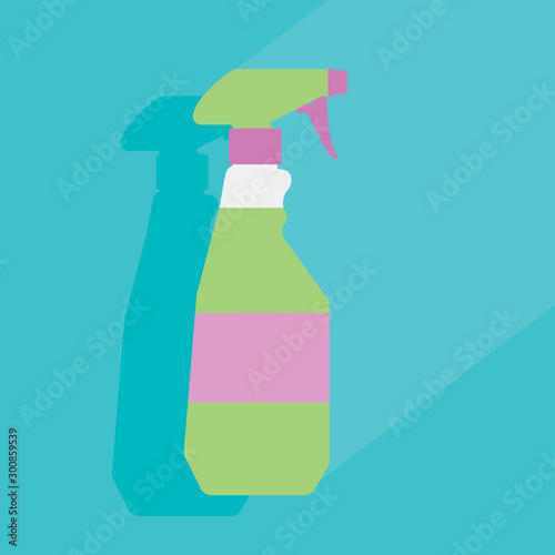 plastic spray bottle 