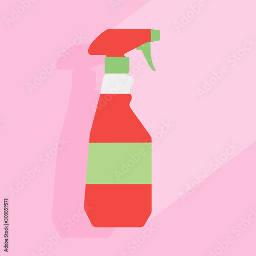 plastic spray bottle 